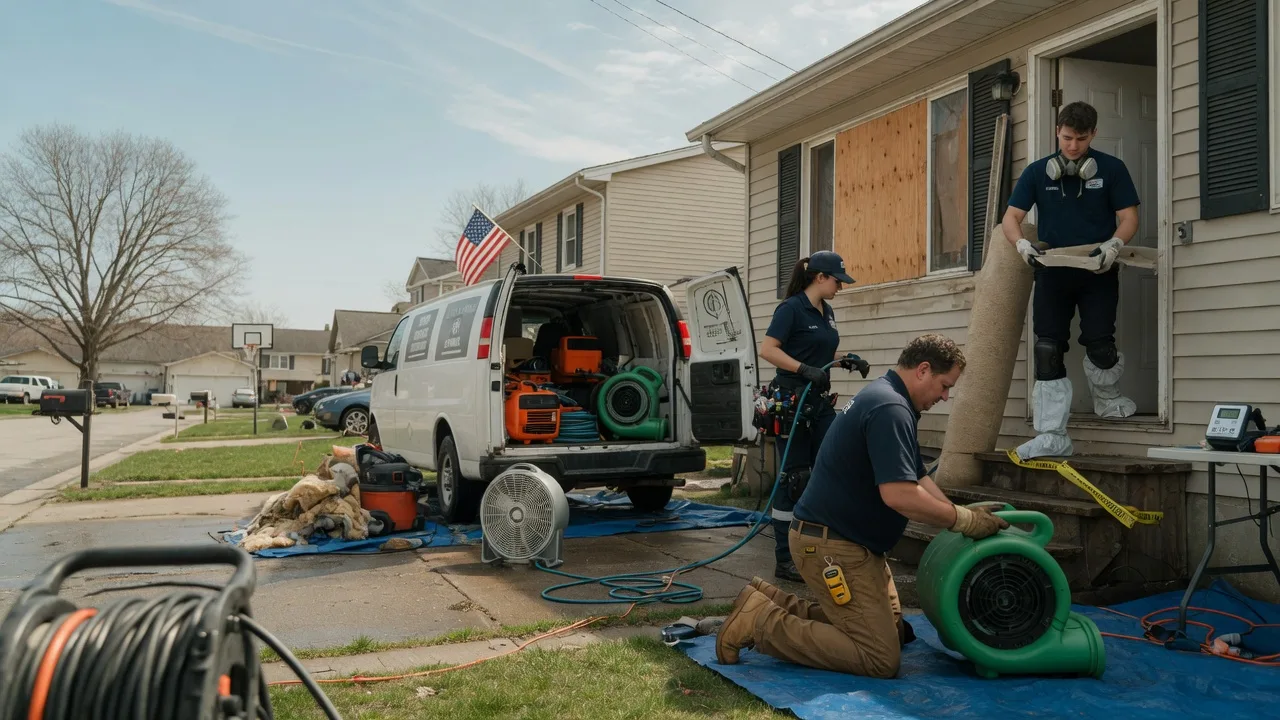 Water Damage Restoration in Harpers Ferry, IA near me
